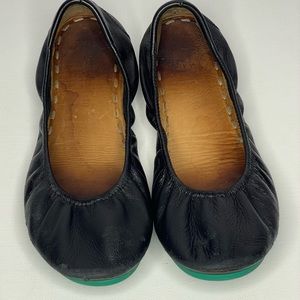 Tieks Matte Black Ballet Flats 10